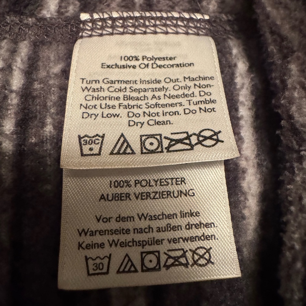 Eddie Bauer Gray & Black Striped Full-Zip lightweight jacket with pockets M - Picture 7 of 10